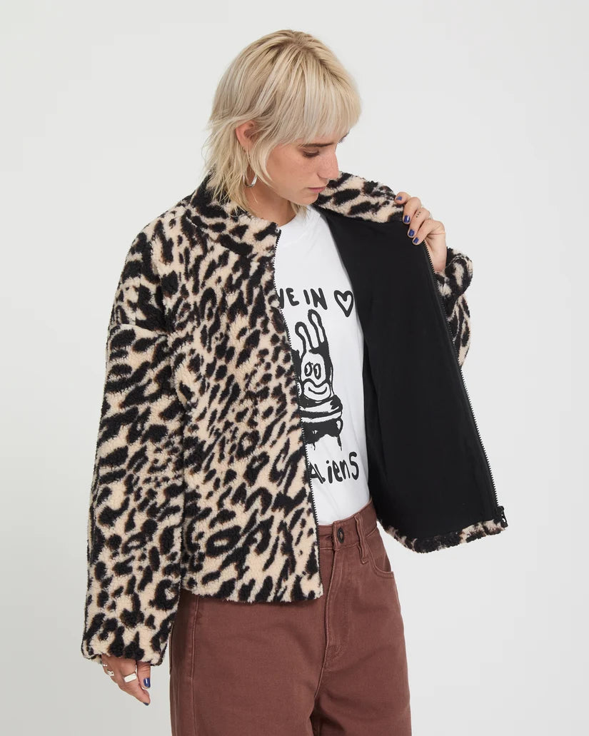 Veste Sherpa Femme Volcom Wylding Out ANM