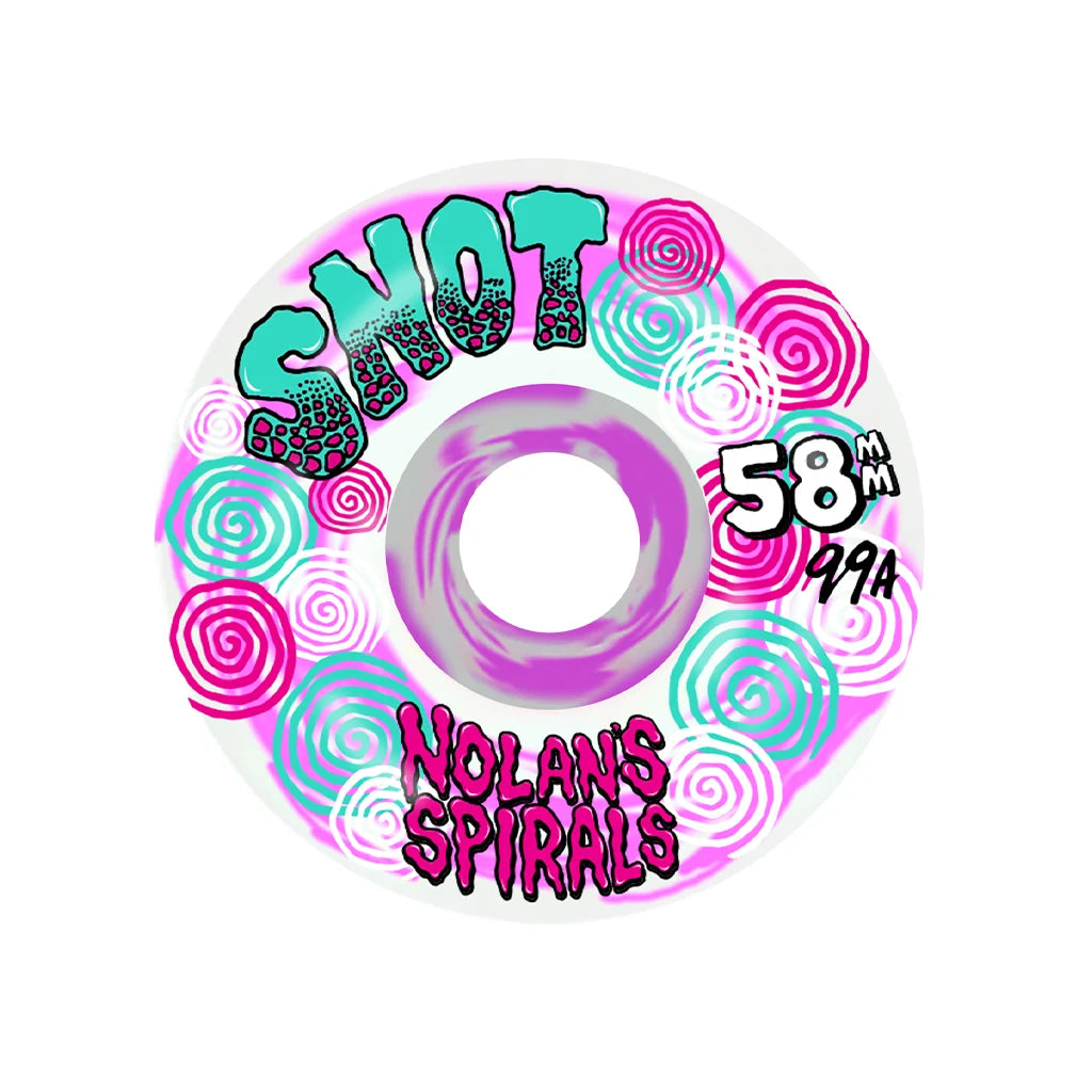 Snot Wheel Nolan Houghton Spiral Wide Boys 99A 58mm
