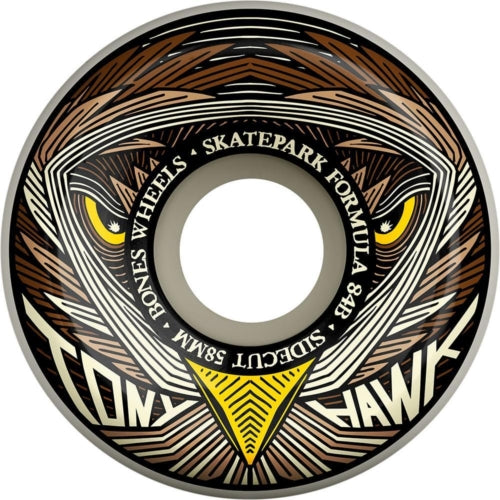 Roues Bones SPF P5 Sidecut 58mm 84b Hawk Night