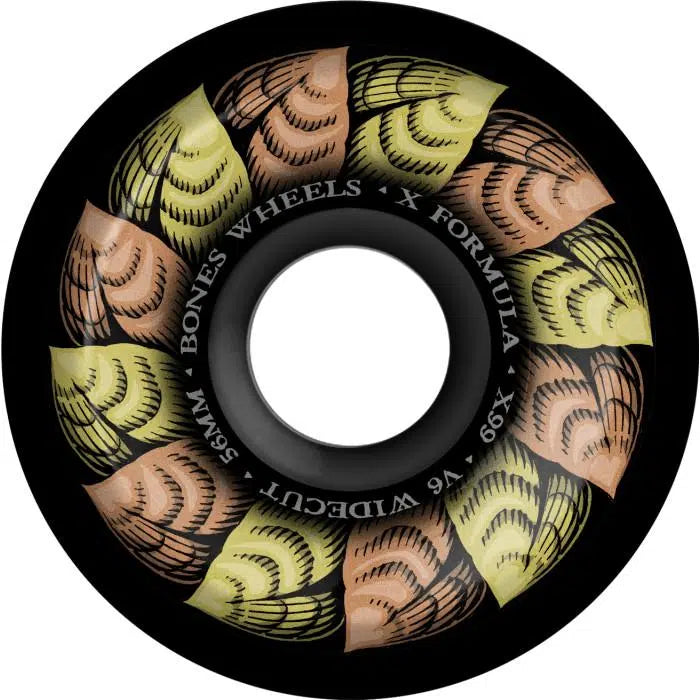 Roues Bones X99 V6 56mm Leaving Black
