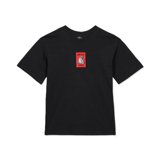 Tee-shirt Kid Volcom Rockout Black