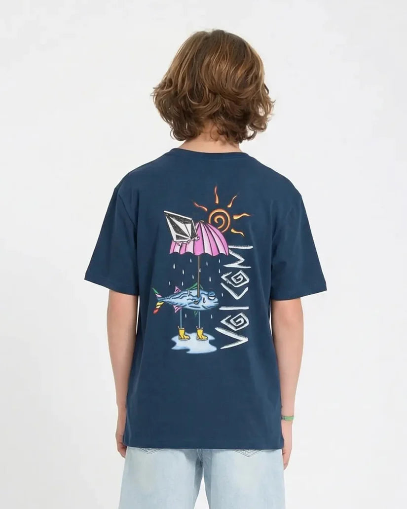 Tee-shirt Kid Volcom Sunfish DBL