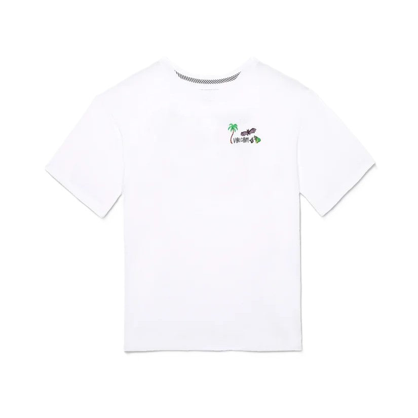 Tee-shirt Kid Volcom Ozzy I White