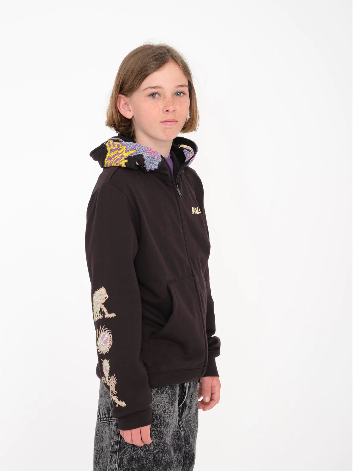 Sweat Enfant Volcom Tetsunori Zip