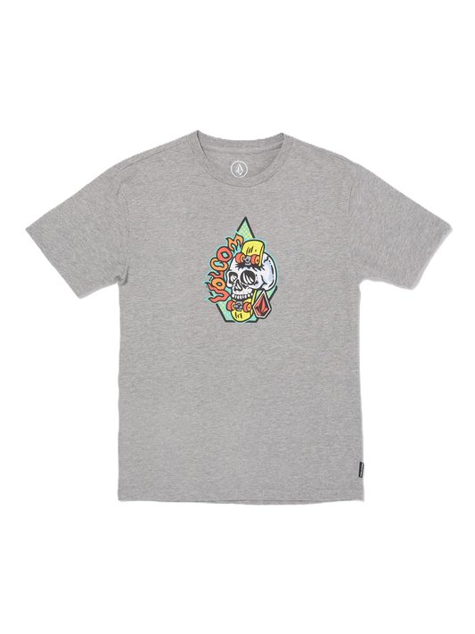 Tee-shirt Enfant Volcom Skullskate Heather