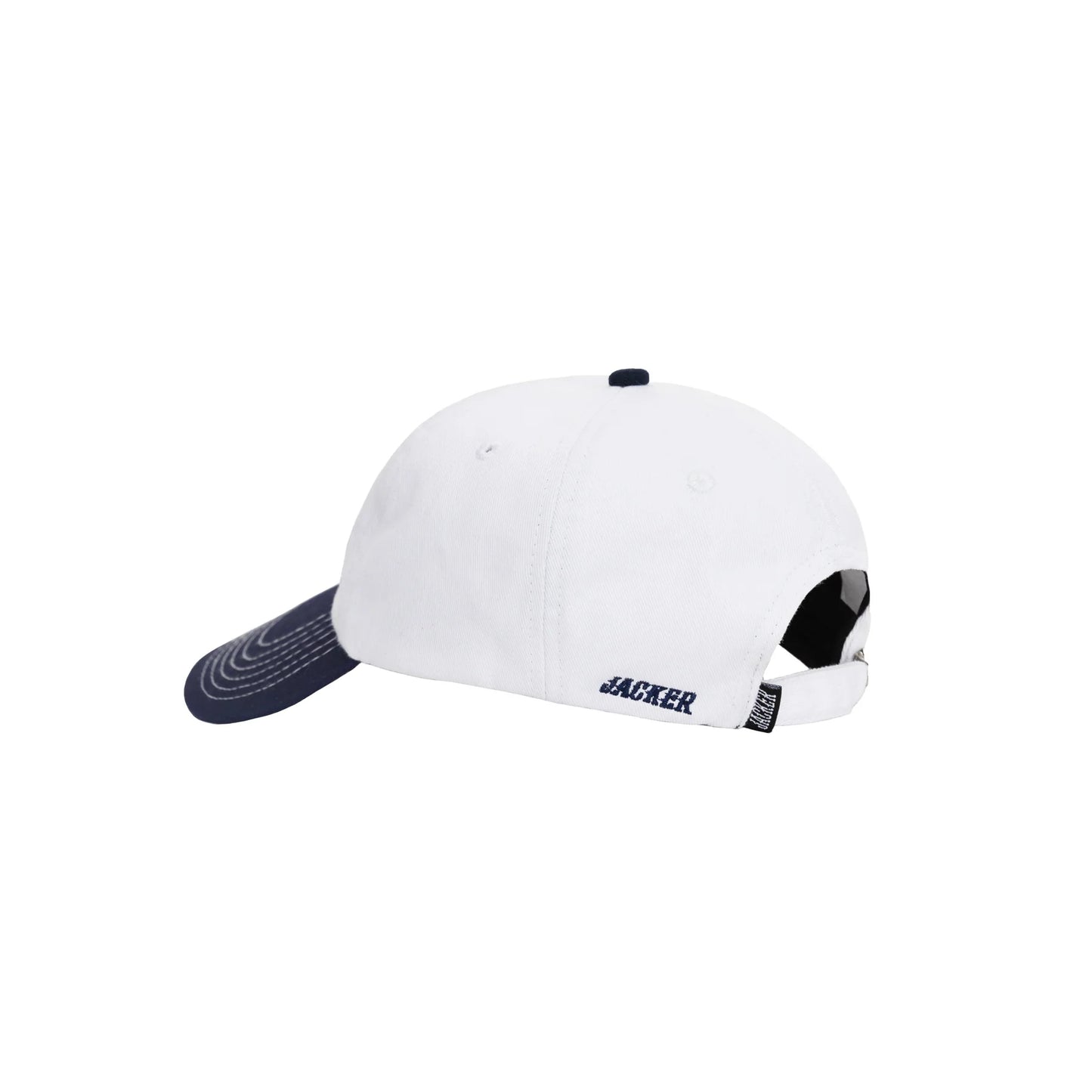 Casquette Jacker Canardo White Navy