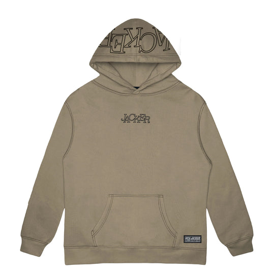 Sweat Jacker Select Contrast Beige