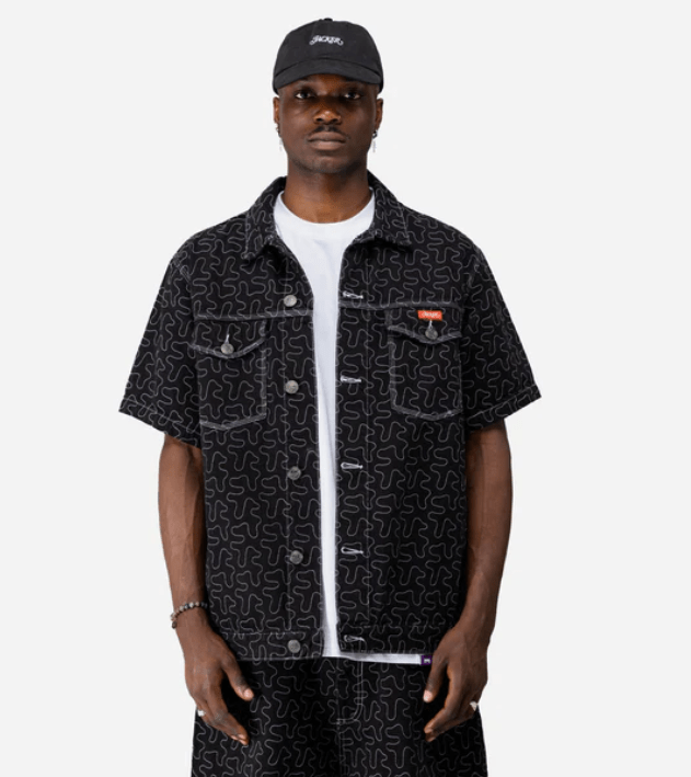 Chemise Jacker Oneline Denim Black