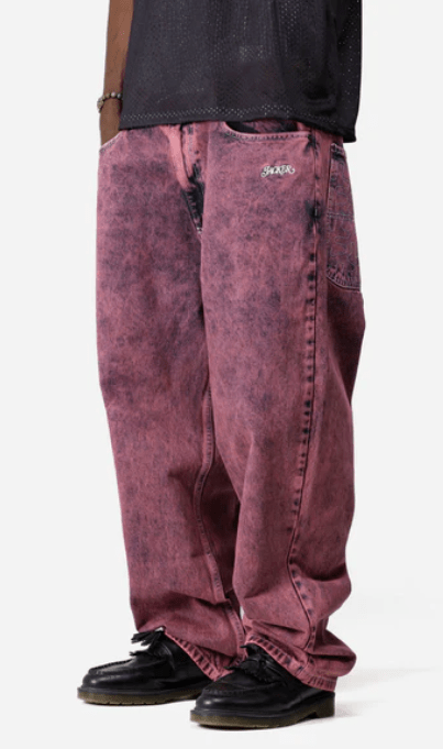 Pantalon Jacker Oneline Baggy Pink