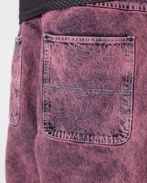 Pantalon Jacker Oneline Baggy Pink