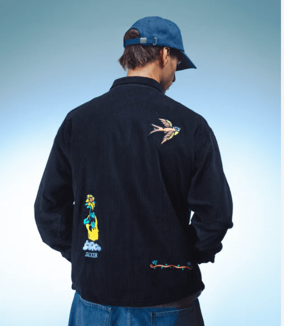 Surchemise Jacker Dream Maze Black