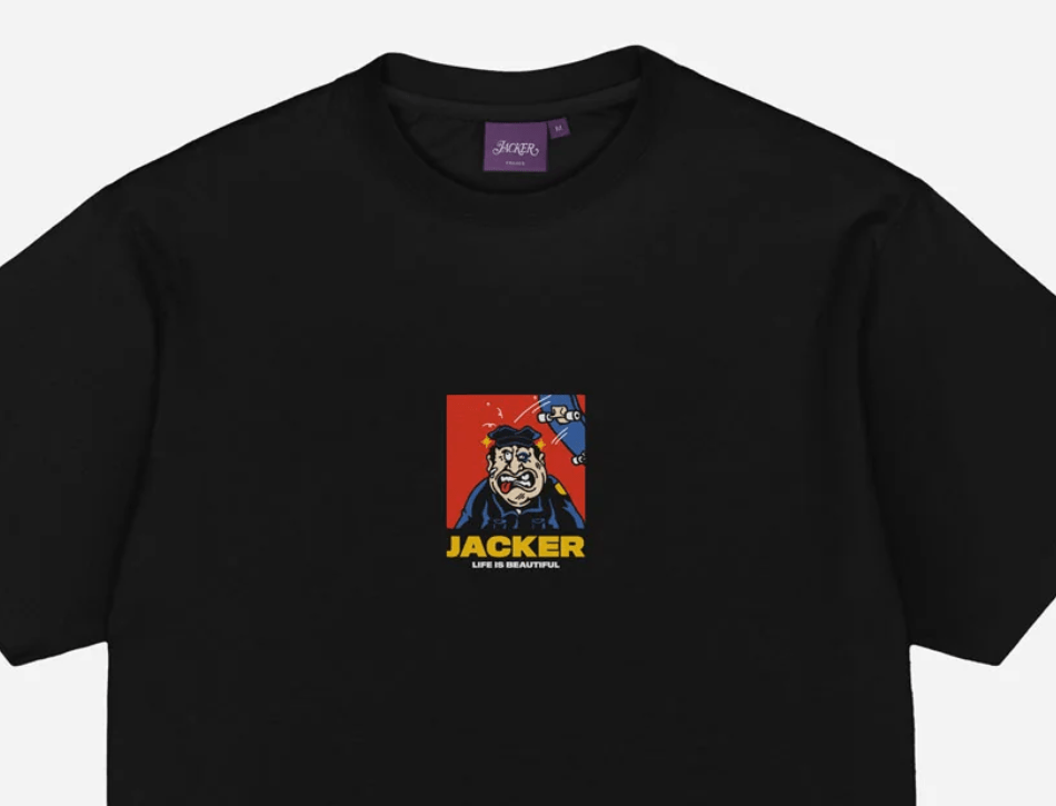 Tee-shirt Jacker Acab Black