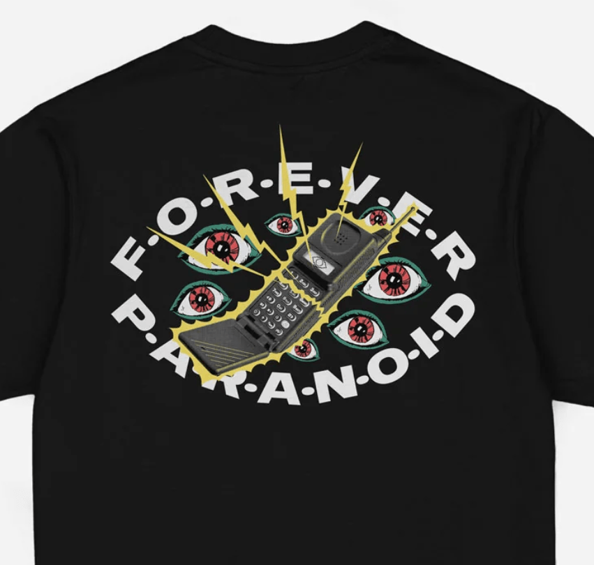 Tee-shirt Jacker Paranoid Black