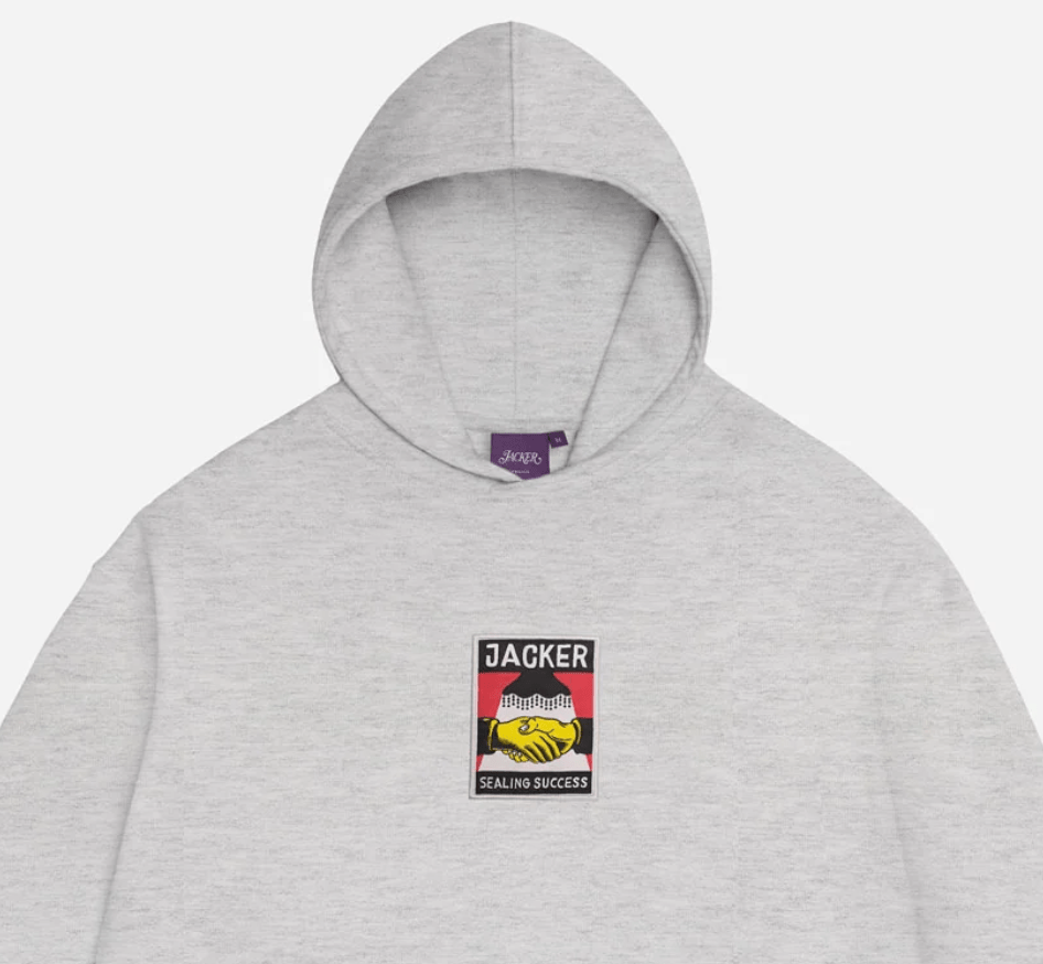 Sweat Jacker Deal Heather Grey