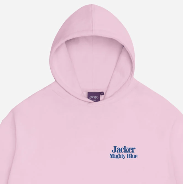Sweat Jacker Mighty Blue Pink