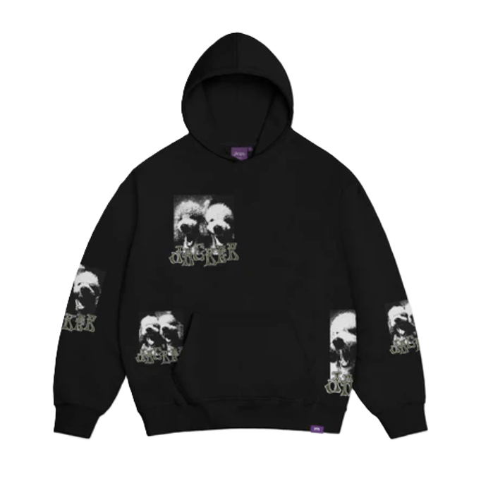 Sweat Jacker Poodles Pals Black