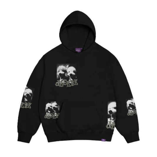 Sweat Jacker Poodles Pals Black