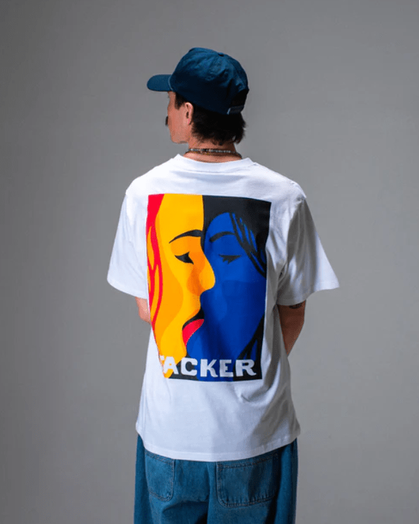 Tee-shirt Jacker Color Passion White