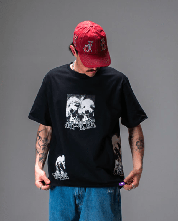 Tee-shirt Jacker Poodle Pals Black