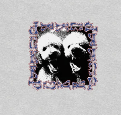 Tee-shirt Jacker Poodle Pals Grey