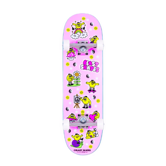 Planche Complète Blast Mini Pops GR8 Times Neon Pink 7.75"