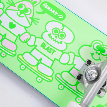 Planche Complète Blast Mini Buddies Green 8"