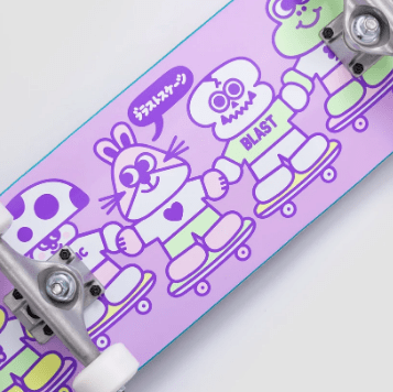 Planche Complète Blast Mini Buddies Lilac 7.75"
