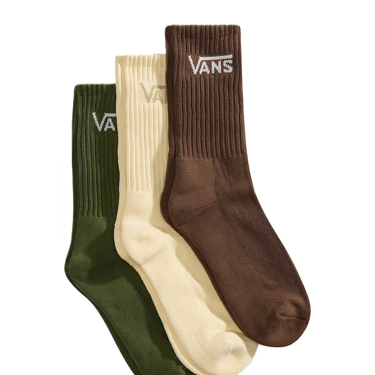Chaussettes Vans Classic Half Crew Classic Green Brown Marsh