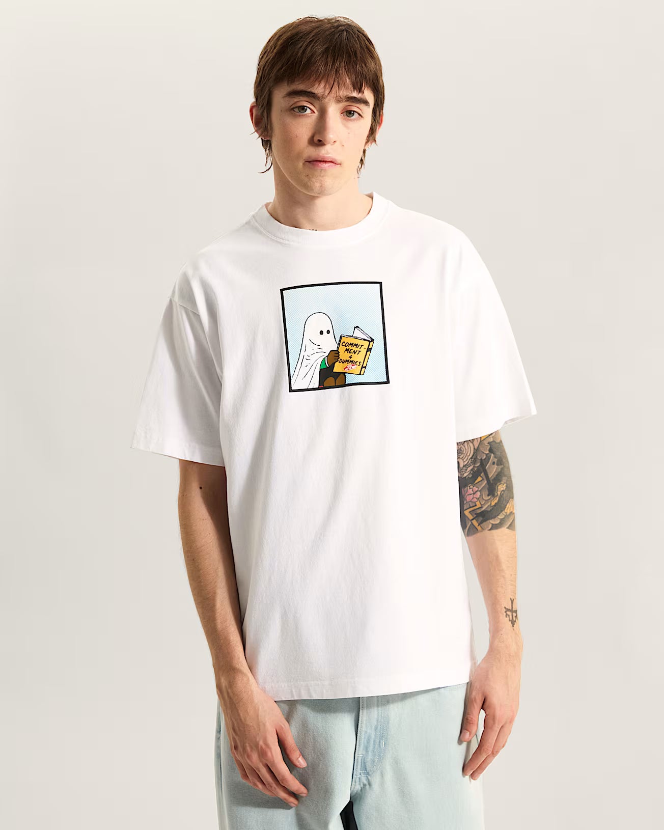 Tee Shirt Vans Commitment 4 Dummies White