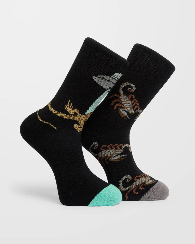 Chaussettes Volcom Mickey Mason 2PK