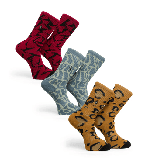 Chaussettes Volcom Print Mixer 3PK