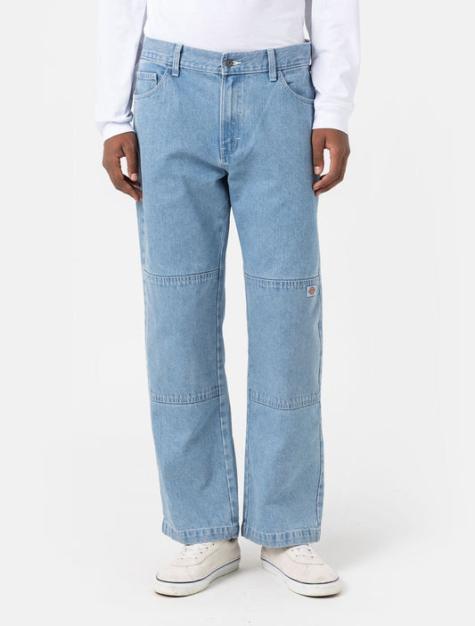 Pantalon Dickies Double Knee Denim Light Wash