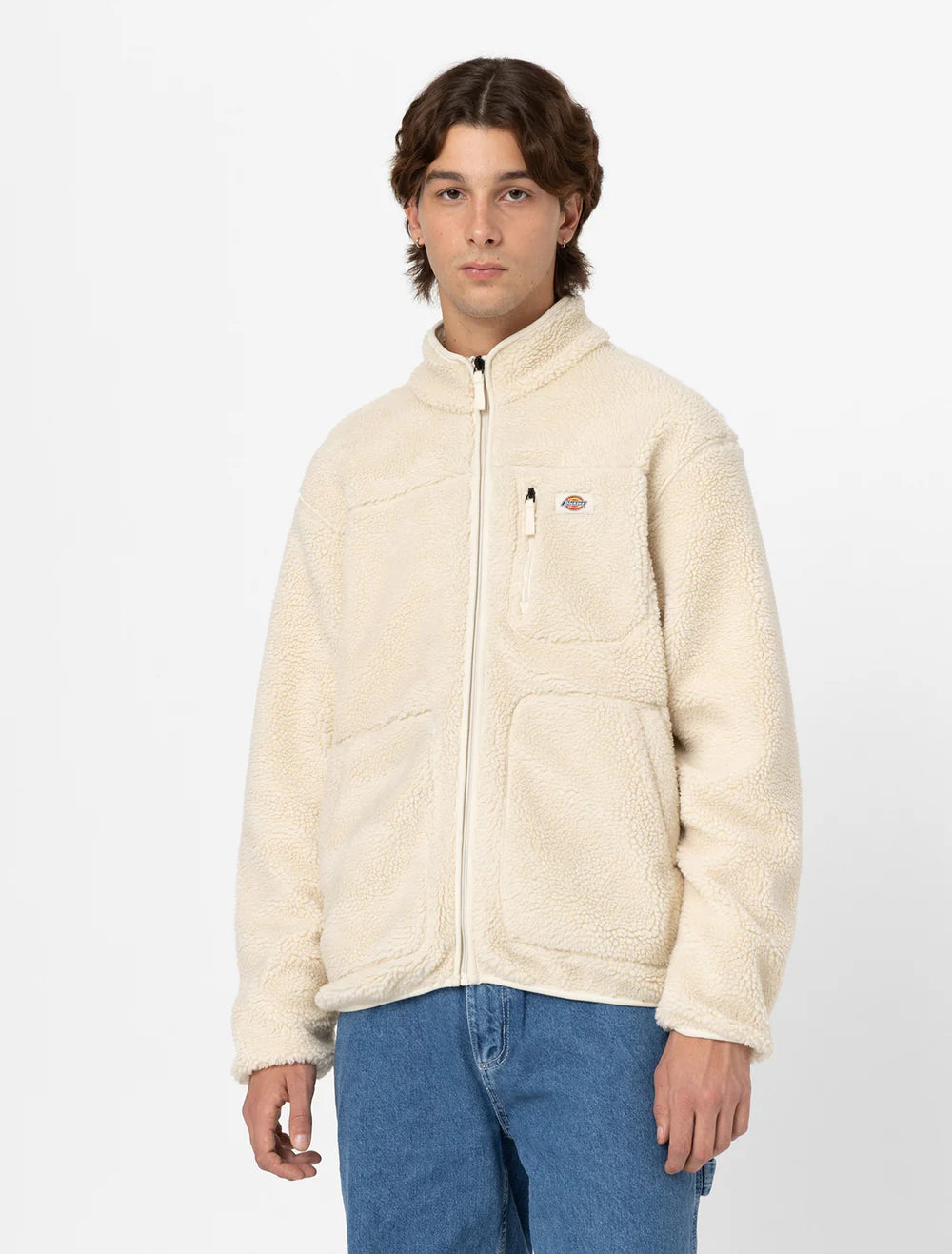 Polaire Dickies Mount Hope Fleece White