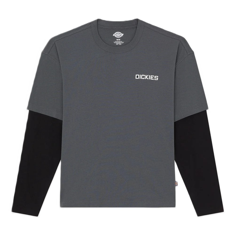 Tee Shirt LS Dickies Payson Black