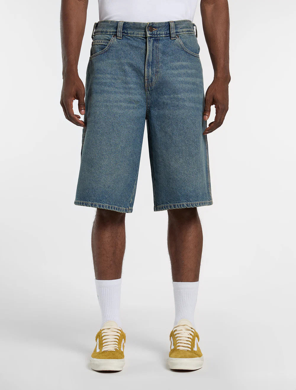 Short Dickies 958 Denim Khaki Tinted