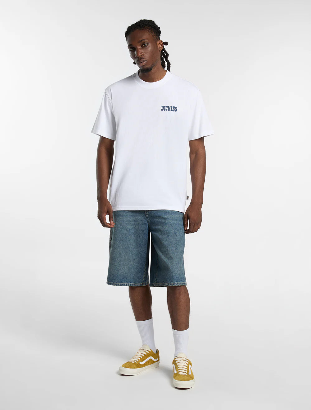 Short Dickies 958 Denim Khaki Tinted