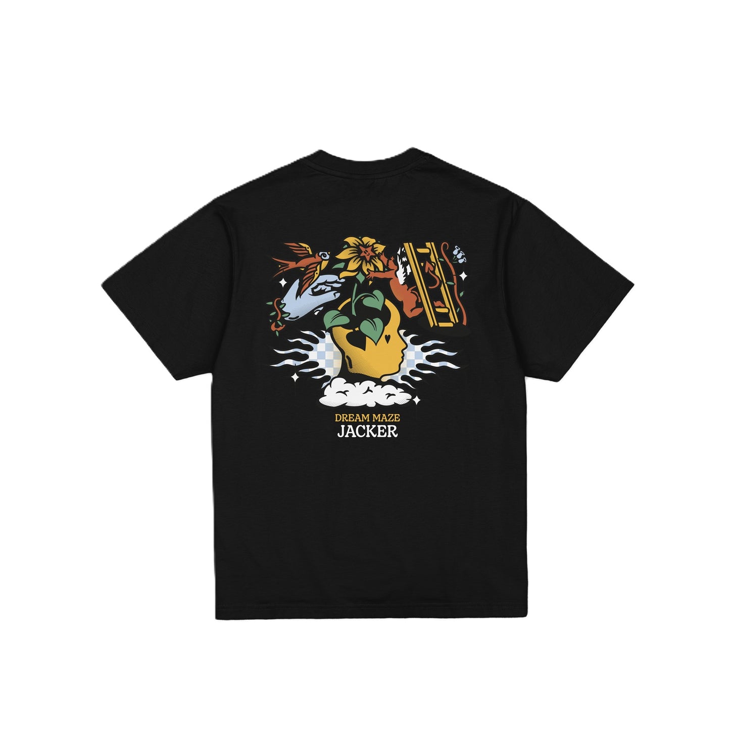 Tee-shirt Jacker Dream Maze Noir