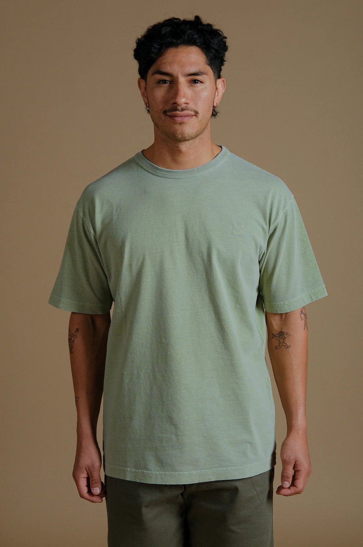 Tee Shirt Trendsplant Essential Pigment Oversized Reseda Green