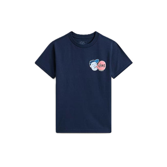 Tee-shirt Kid Vans Gum Sole Dress Blue
