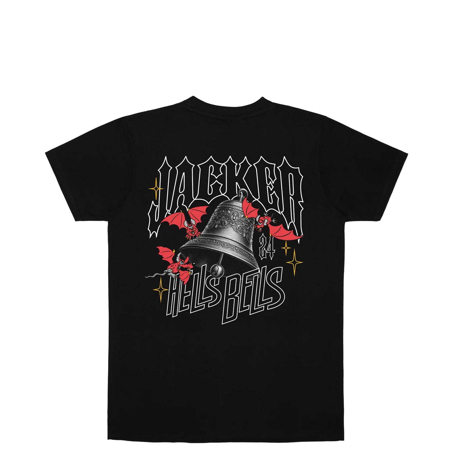 Tee-shirt Jacker Hells Bells Black