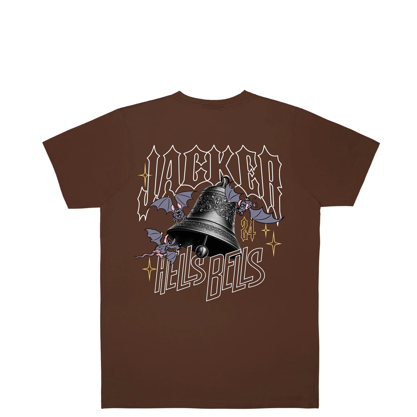 Tee-shirt Jacker Hells Bells Brown