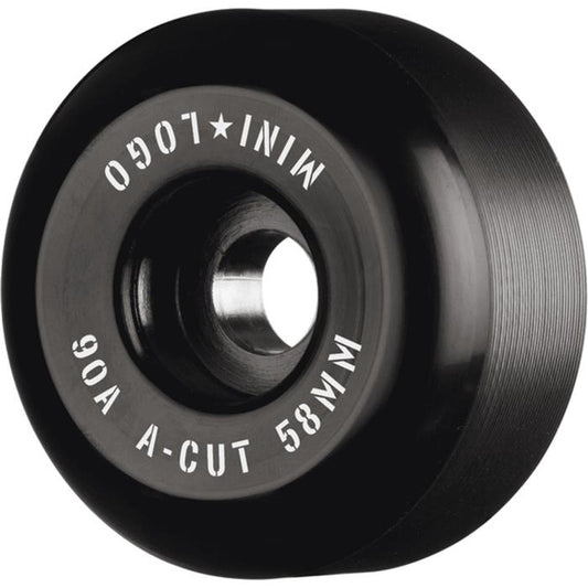 Roues Mini Logo A Cut 58mm 90A Black