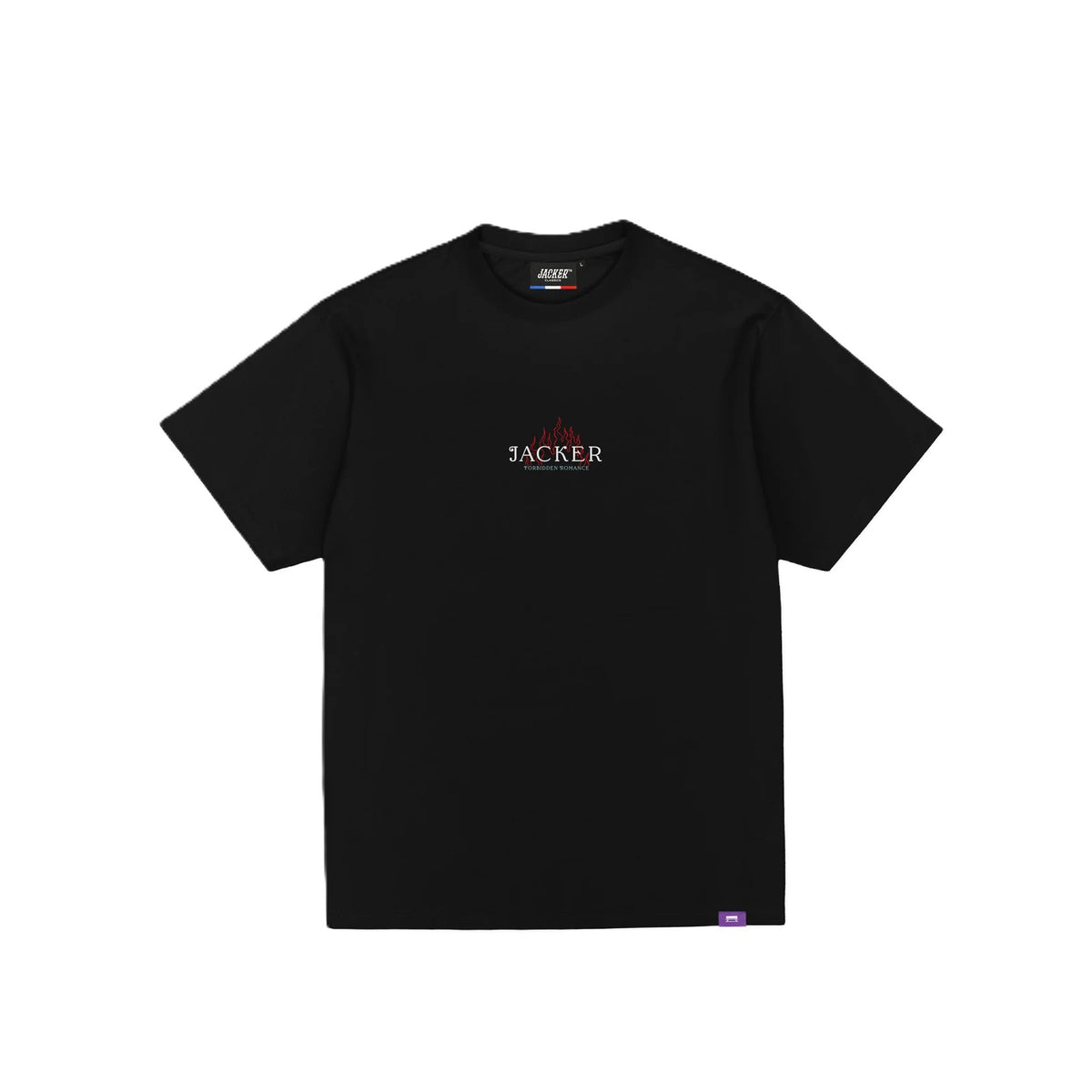 Tee-shirt Jacker Forbiden Romance Black