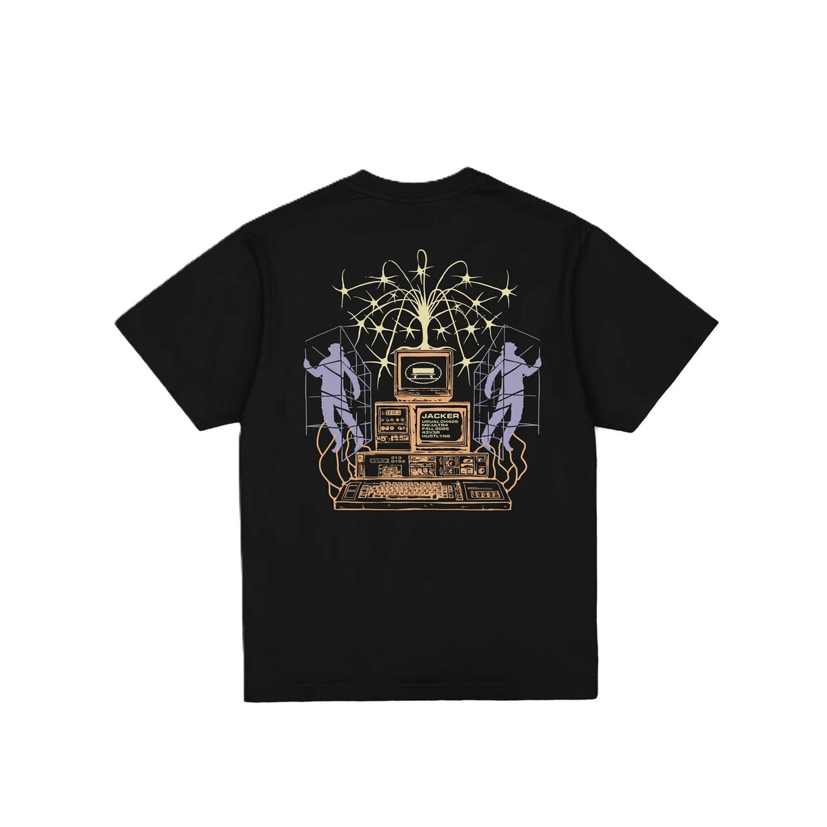 Tee-shirt Jacker Mk-Ultra Black