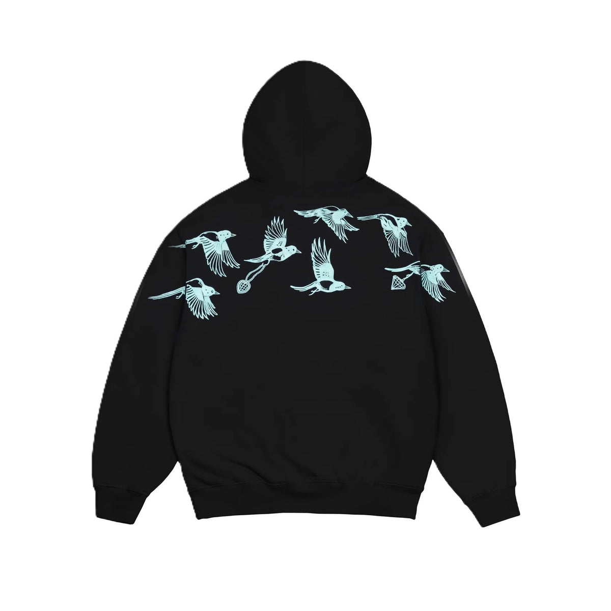 Sweat Jacker D.Birds Black