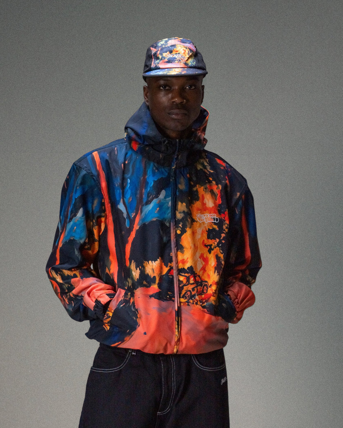 Veste Jacker J-Wind Last  Night AOP
