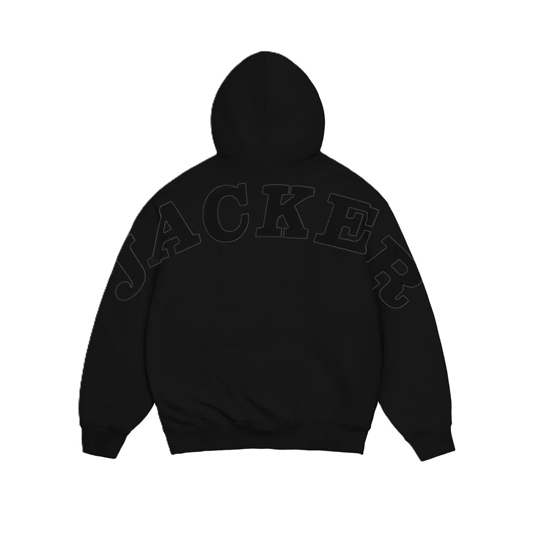 Sweat Jacker Notorious Zip Black