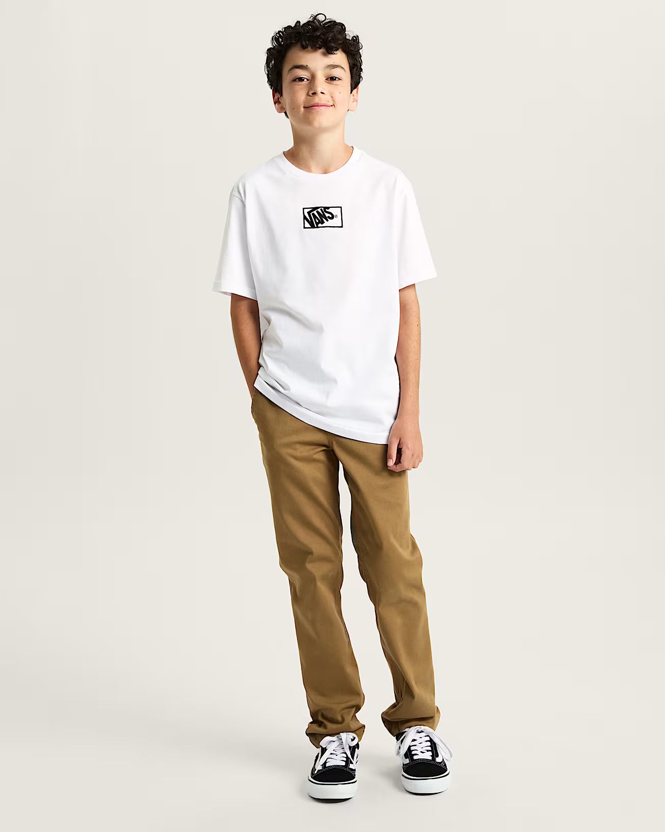 Tee-shirt Kid Vans By Blocked Box White
