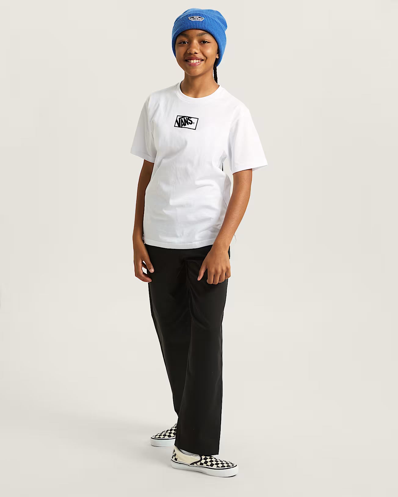 Tee-shirt Kid Vans By Blocked Box White
