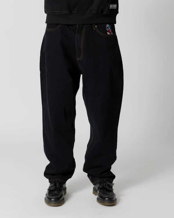 Pantalon Jacker Big Pharma Baggy Black